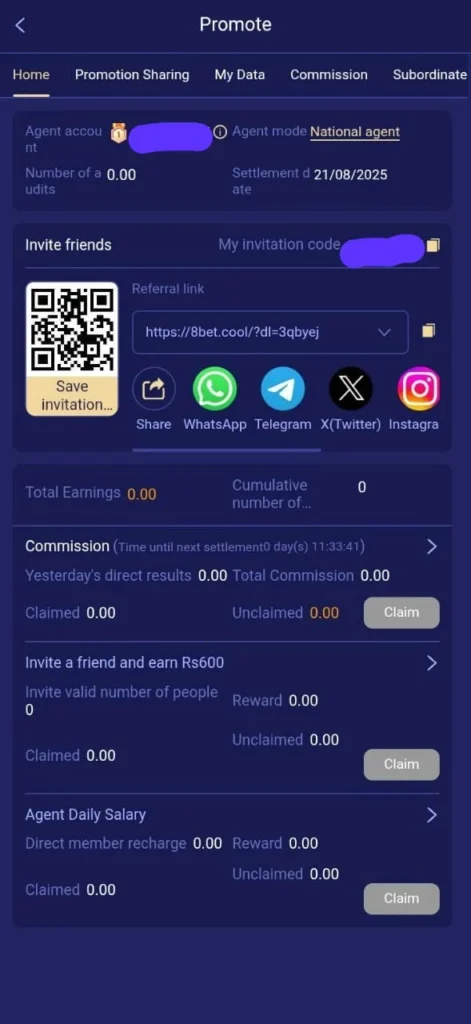 8 Bet Game